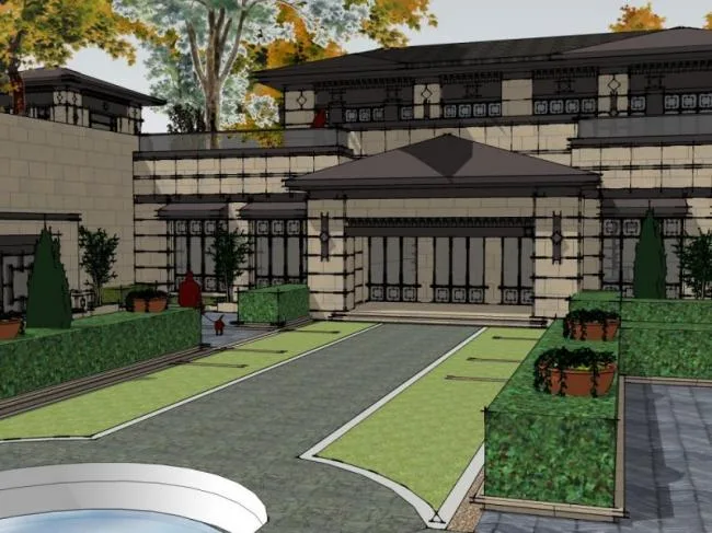 Sketchup Villa Model | Solo Villa, Stacked, Garden Villa, Classical Style