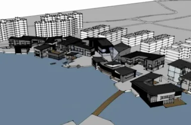 SketchUp Business Model: Designing a Modern Multi-Story Clubhouse-BIM WORLD