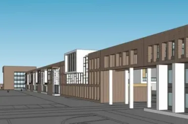 Zhonghai Primary School Multi-Story Teaching Building | Modern Educational Architecture in SketchUp-BIM WORLD