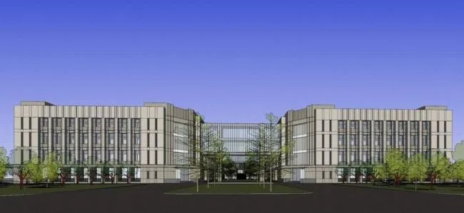 Sketchup School Model | Multi story School Teaching Building, Modern Style, Educational Architecture
