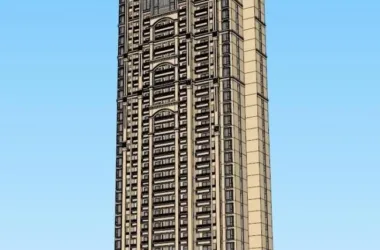 SketchUp Residential Models: Classical High-Rise Apartment Buildings-BIM WORLD
