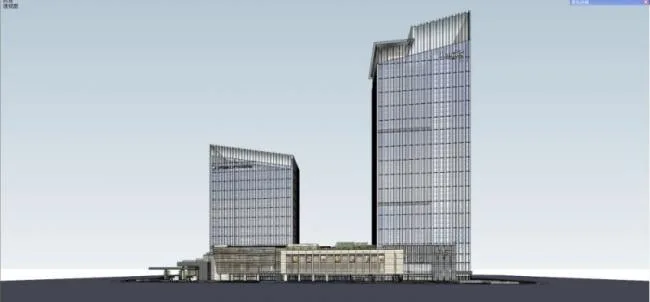 Sketchup Office Model | Super High rise Office Building, Modern Style