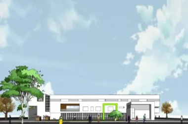 Modern Multi-Story Kindergarten School Model | Campus Architecture in SketchUp-BIM WORLD