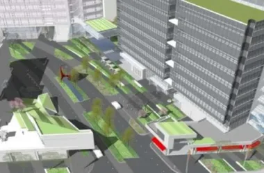 Modern Multi-Story Residential Community Landscape Model in SketchUp-BIM WORLD