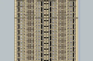 SketchUp Residential Models: High-Rise and Neoclassical Style Buildings-BIM WORLD