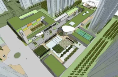 Modern Kindergarten and Clubhouse Design | Educational Architecture in SketchUp-BIM WORLD