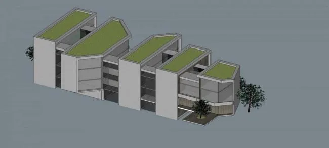 Sketchup Cultural Model | Multi story Museum, Cultural Architecture, Modern Style