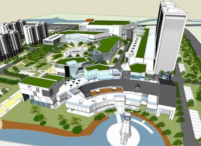Sketchup Residential Model | Multi story Apartment, Residential Building, Modern Style