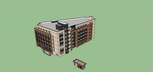 Sketchu Industrial Building | Multi story Company Building, Modern Style, Industrial Architecture