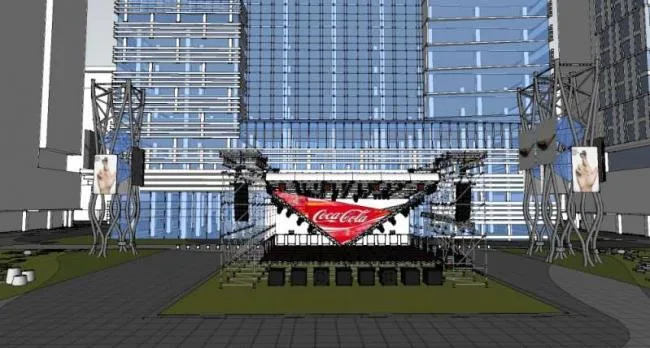 Sketchup Office Model | High rise Industrial Park, Modern Italian Style, Office Building