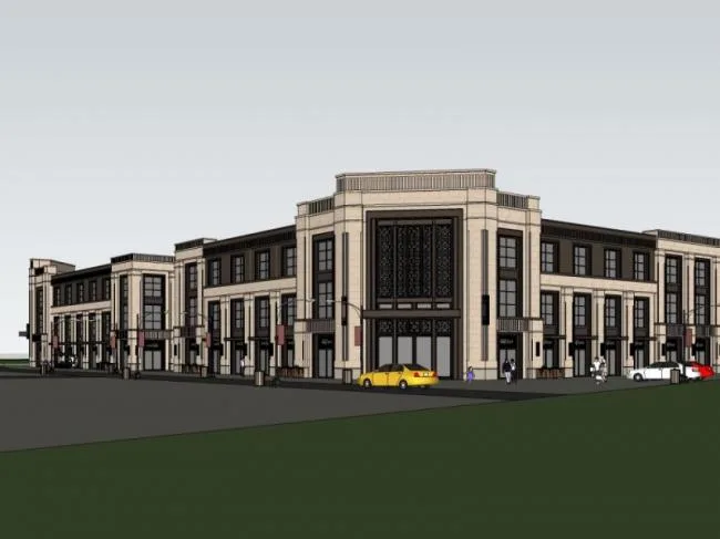 Sketchup Office Model | Multi story Office Building, Classical Style