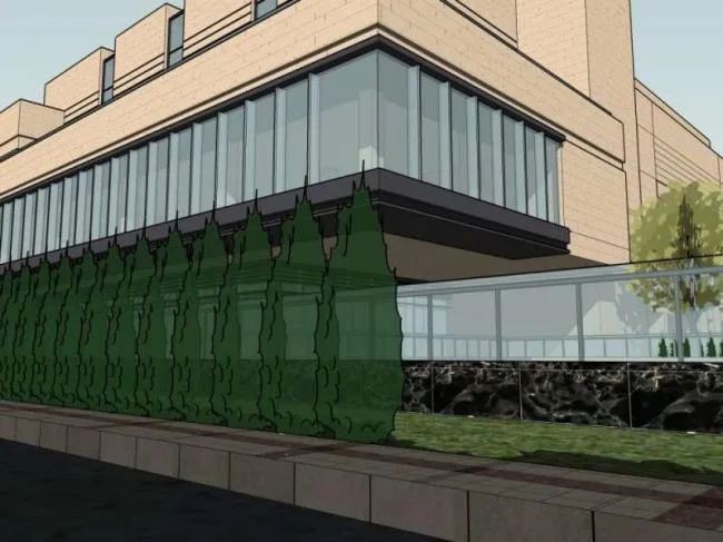 Sketchup Business Model | Multi story Commercial Club, Modern Style