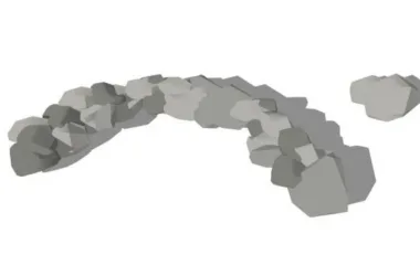 SketchUp Material Model: Landscape Stone Texture Component-BIM WORLD