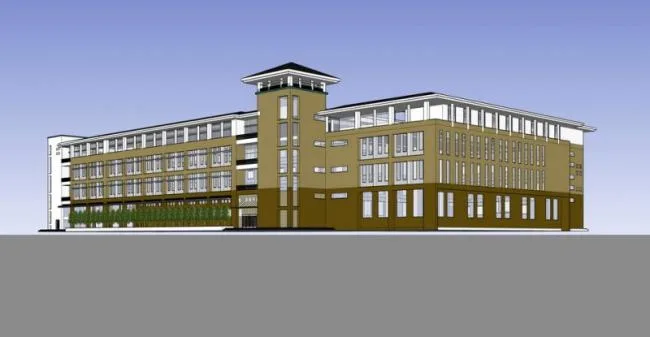 Sketchu Industrial Building | Multi story Building, New Chinese Style, Industrial Architecture