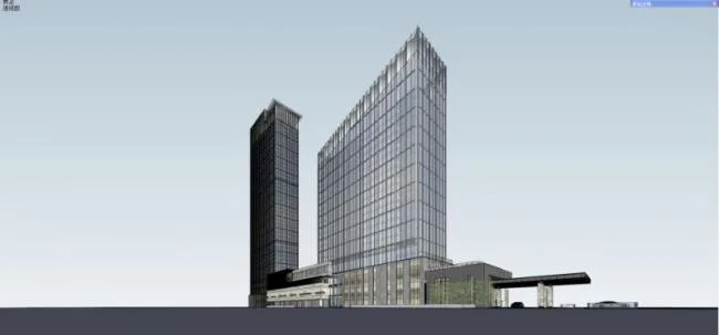 Sketchup Office Model | Super High rise Office Building, Modern Style