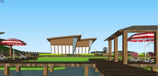 Sketchup Planning Model | Park Planning, Modern Style