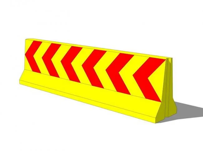 Sketchup Material Model | Road Fence, Building Components