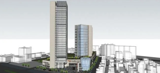 Sketchup Office Model | Super High rise Office Building, Modern Style