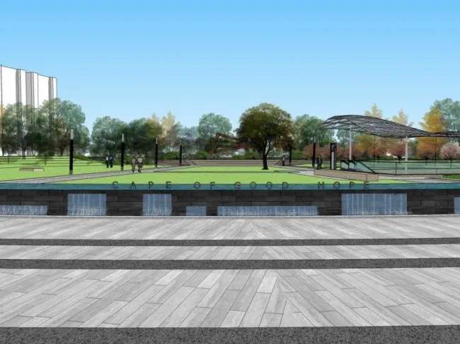Modern Street Landscape Design Using SketchUp Models