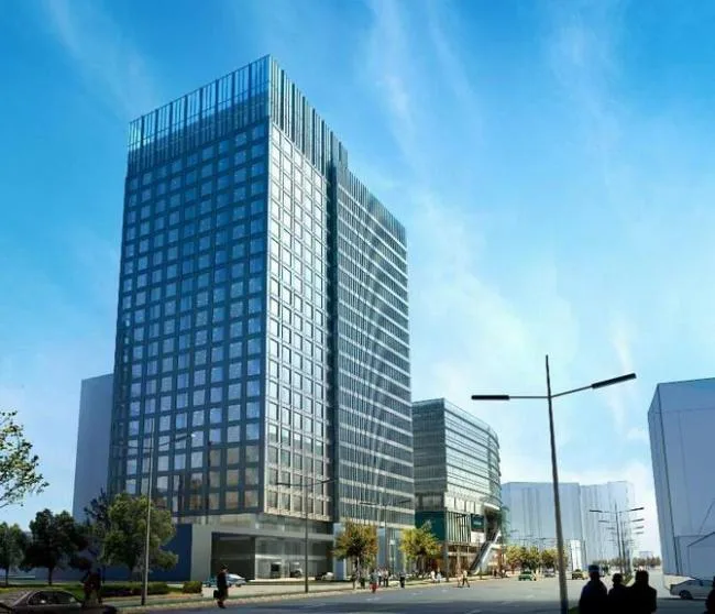 Sketchup Complex Model | Shanghai Longyu International Plaza, a multi story high-rise mixed use complex, commercial, office, modern style