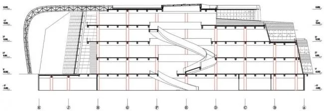 BIM Architecture | Like Crystal Clear Lantern Petals Wrapping the stamens: Chongqing Real Estate Vocational College Library/Paiang International Architectural Design Consultant
