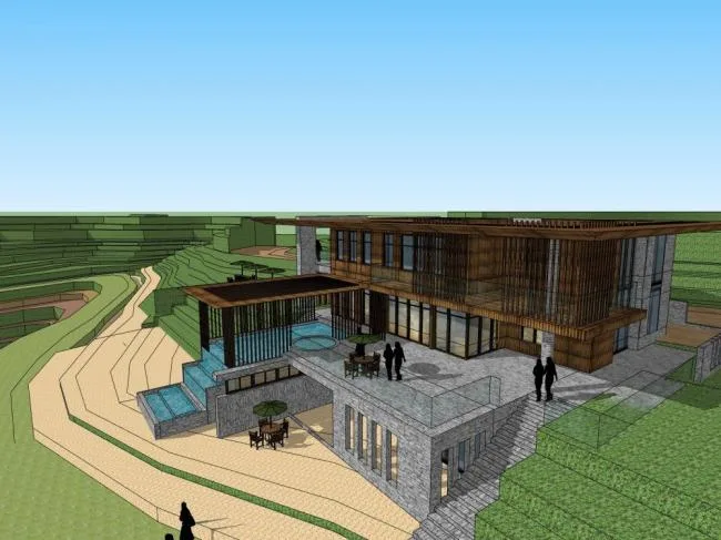 Sketchup Villa Model | Townhouse, Villa Cluster, Vacation Villa, Modern Style
