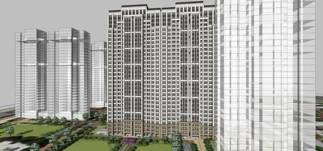 Sketchup Residential Model | High rise residential communities, residential buildings, modern style