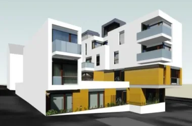 Modern Multi-Story Apartment Residential Model in SketchUp-BIM WORLD