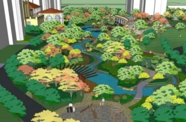 SketchUp Landscape Models: Community, Residential, and Modern Designs-BIM WORLD
