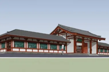 SketchUp Model of Multi-Story Ancient Chinese Architecture-BIM WORLD