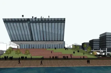 Sketchu Industrial Building: Modern Multi-Story Industrial Park with Office Spaces-BIM WORLD