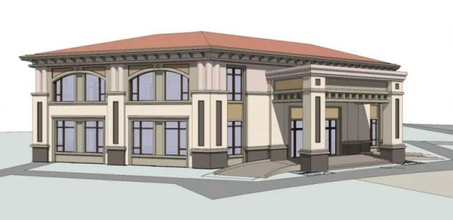Sketchup Business Model | Clubhouse, Classical Style
