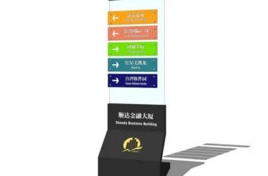 Modern SketchUp Materials for Signage and Wayfinding Design-BIM WORLD