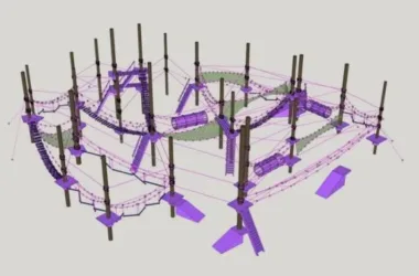 SketchUp Material Models: Landscape Components for Children's Amusement Parks-BIM WORLD
