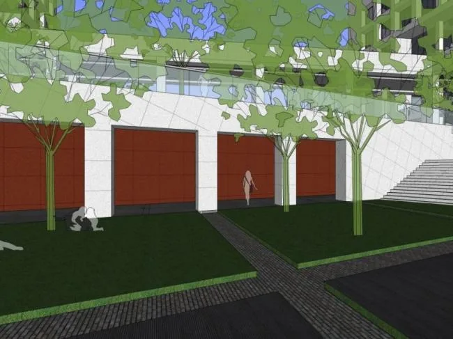 Sketchup Office Model | Multi story Office Building, Modern Style