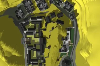 Sketchup Planning Model | Huizhou Ancient Architecture Planning, Modern Chinese Style, Floors 1-3-BIM WORLD