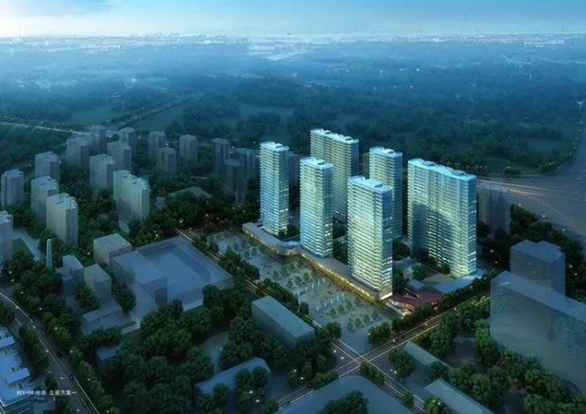 Sketchup Residential Model | High rise residential, modern style, ground floor commercial, residential building