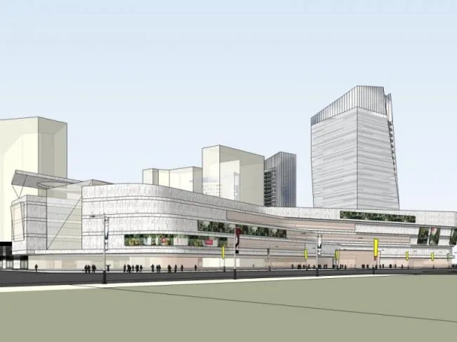Sketchup Complex Model | Multi story Commercial Complex, Office Building, Residential, Modern Style