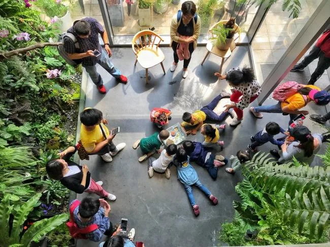 BIM Architecture | A touch of greenery in the city: Planting Platform and Experience Hall/Ink Photography Architectural Design Firm
