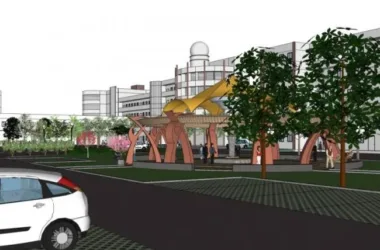 Modern Campus and School Landscape Models in SketchUp-BIM WORLD
