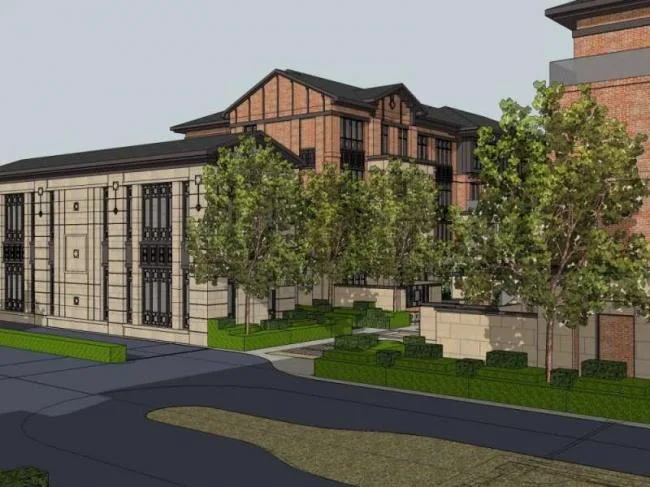 Sketchup Villa Model | Multi story Villa Clubhouse, European Classical Style