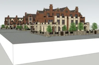 European-Style Multi-Row Villa Model in SketchUp-BIM WORLD
