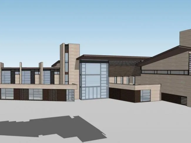 Sketchup Business Model | Multi story Club, Modern Chinese Style