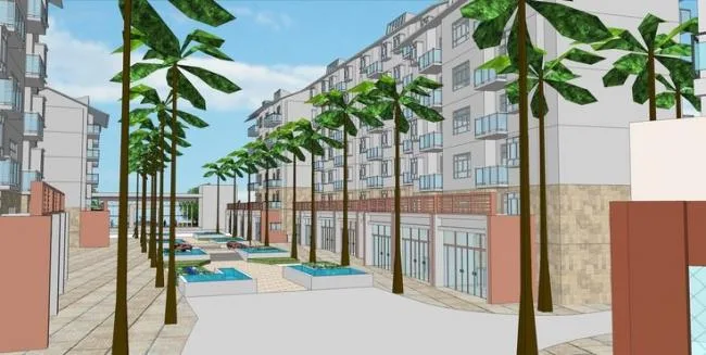 Sketchup Residential Model | Multi story Residence, New Chinese Style, Residential Architecture