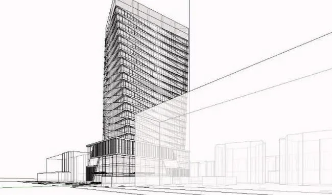Sketchup Office Model | High rise Office Building, Modern Style