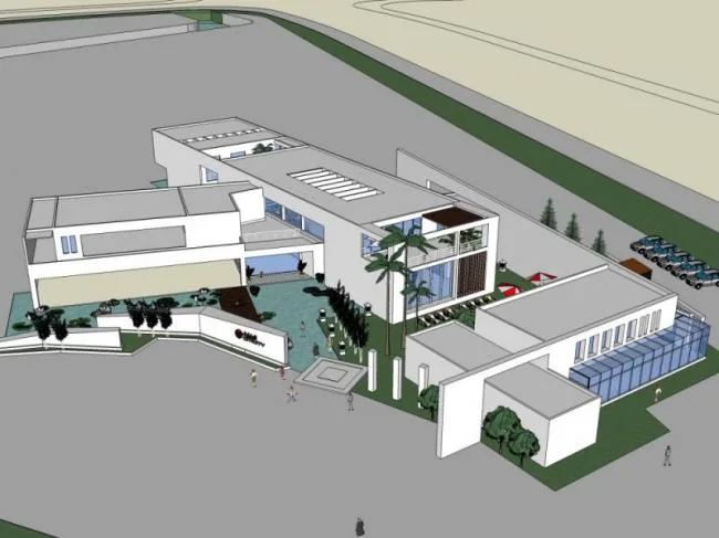 Sketchup Business Model | Sales Office, Modern Style