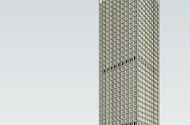 Modern High-Rise Office Design: Bank of China Building in SketchUp-BIM WORLD