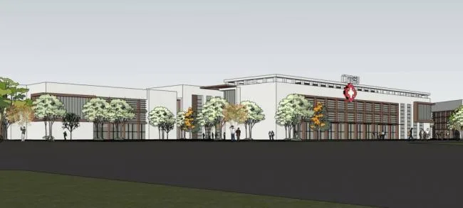 Sketchup Hospital Model | Multi story Hospital, Medical Building, Modern Style