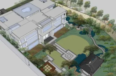 SketchUp Business Model: Designing a Modern Multi-Story Clubhouse-BIM WORLD