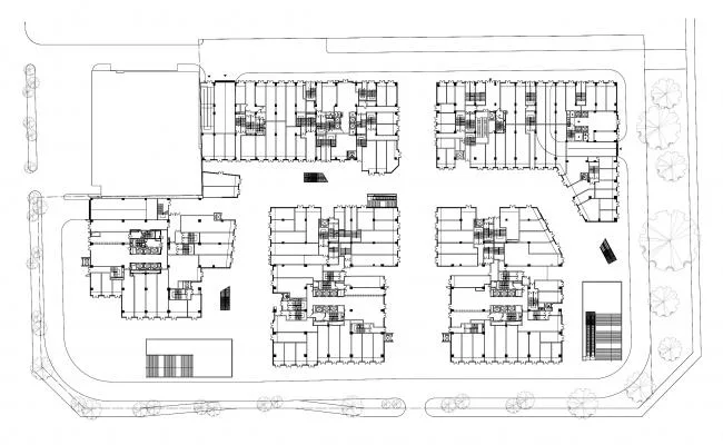 BIM Architecture | Activity Space System - Chengdu Changxin Qingyang Wanhe Middle/Chengzhi Design
